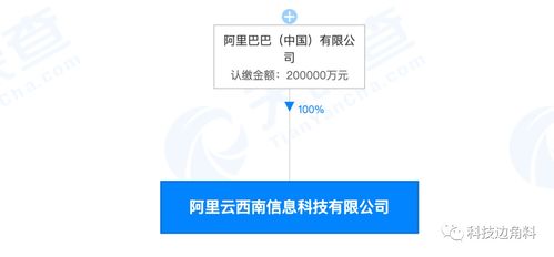 阿里巴巴成立阿里云西南科技公司，注冊資本20億元深耕計算機軟硬件技術開發